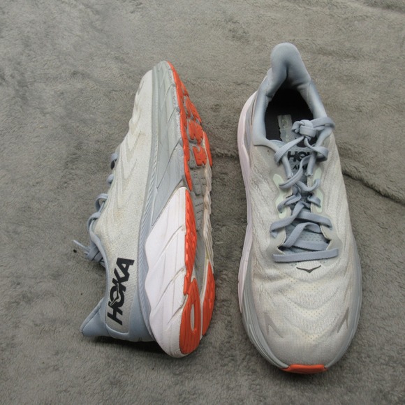 Hoka‎ Womens Shoes 10 B Gray Arahi 6 Lightweight Cushioned Athletic Running - Picture 2 of 16
